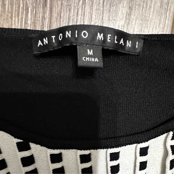 #7) Antonio Melani Black and White top Size M 
Excellent condition. - Picture 2 of 7